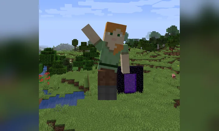EmoteCraft эмоции на сервере Delfinia